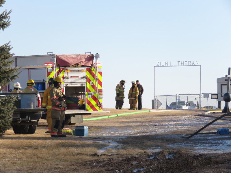 Zion Lutheran Church fire